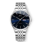 BLUE DIAL SILVER MARKERS