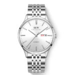 WHITE DIAL SILVER MARKERS