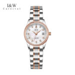 IW.536L 2025 new I&W Aiwochi genuine ladies watch female quartz watch fashionable temperament female trend diamond waterproof