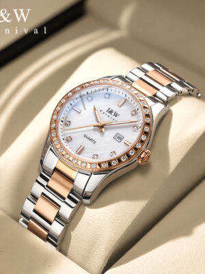 IW.538L I&W Aiwochi genuine watch female student quartz watch ladies fashion diamond temperament female watch 2025 new