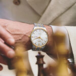 IW.519G I&W Swiss genuine men's watch dual calendar fully automatic mechanical watch Baosteel strap thin business watch sports watch