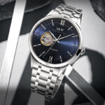 IW.570G I&W official genuine men's watch hollow movement fully automatic mechanical watch thin Swiss brand watch