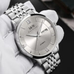 IW.510G I&W official authentic men's thin fully automatic mechanical watch steel strap watch Swiss brand watch