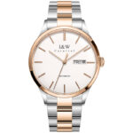 IW.530G I&W genuine fully automatic mechanical watch brand men's simple fashion trend hollow watch waterproof steel belt men's watch