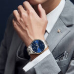 IW.510G I&W official authentic men's thin fully automatic mechanical watch steel strap watch Swiss brand watch