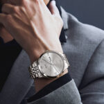 IW.510G I&W official authentic men's thin fully automatic mechanical watch steel strap watch Swiss brand watch