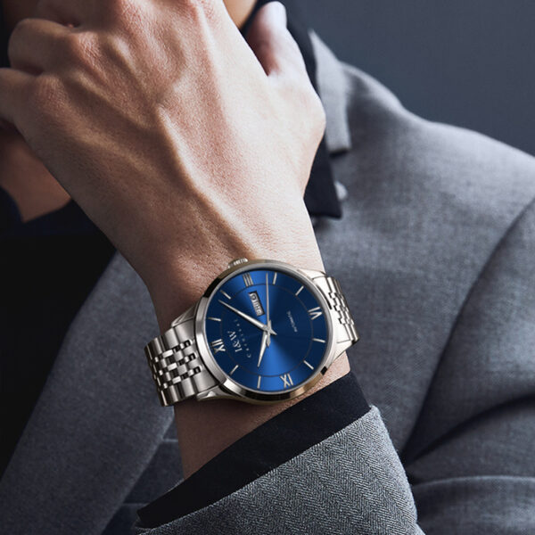 IW.510G I&W official authentic men's thin fully automatic mechanical watch steel strap watch Swiss brand watch