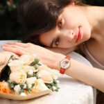 IW.573 I&W Swiss genuine watch ladies fully automatic mechanical watch high-end light luxury hollow female watch