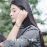 IW.536L 2025 new I&W Aiwochi genuine ladies watch female quartz watch fashionable temperament female trend diamond waterproof