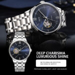 IW.570G I&W official genuine men's watch hollow movement fully automatic mechanical watch thin Swiss brand watch