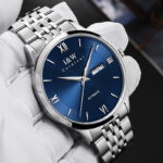 IW.510G I&W official authentic men's thin fully automatic mechanical watch steel strap watch Swiss brand watch