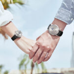 IW.527G/L I&W Couple's Automatic Mechanical Watch with Leather Strap Waterproof Business Watch for Sportswear