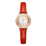 WHITE DIAL AND ORANGE STRAP