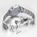 IW.530G I&W genuine fully automatic mechanical watch brand men's simple fashion trend hollow watch waterproof steel belt men's watch