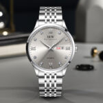 IW.512G I&W official genuine men's steel belt mechanical watch new couple watch luminous series famous watch pair watch