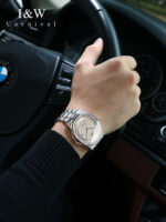 IW.572G I&W Swiss genuine watch men's steel belt model fully automatic mechanical watch thin new business watch