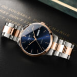 IW.530G I&W genuine fully automatic mechanical watch brand men's simple fashion trend hollow watch waterproof steel belt men's watch