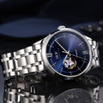 IW.570G I&W official genuine men's watch hollow movement fully automatic mechanical watch thin Swiss brand watch