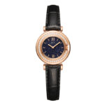 BLUE DIAL AND BLACK STRAP