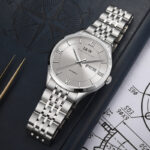 IW.510G I&W official authentic men's thin fully automatic mechanical watch steel strap watch Swiss brand watch