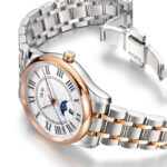 IW.55833G/L I&W light luxury fashion couple watch retro style dual calendar business watch Baosteel strap waterproof luminous watch pair watch