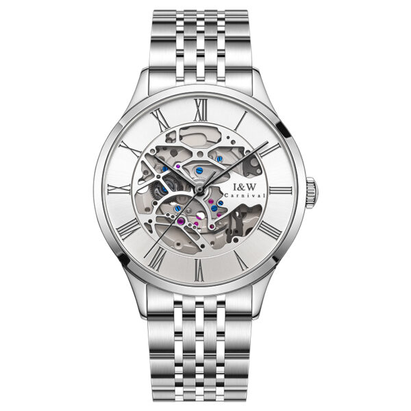 IW.522G I&W watch men's fully automatic mechanical watch hollow authentic flagship store trendy men's brand men's watch