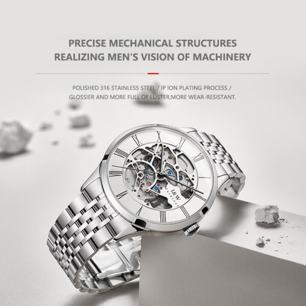 IW.522G I&W watch men's fully automatic mechanical watch hollow authentic flagship store trendy men's brand men's watch