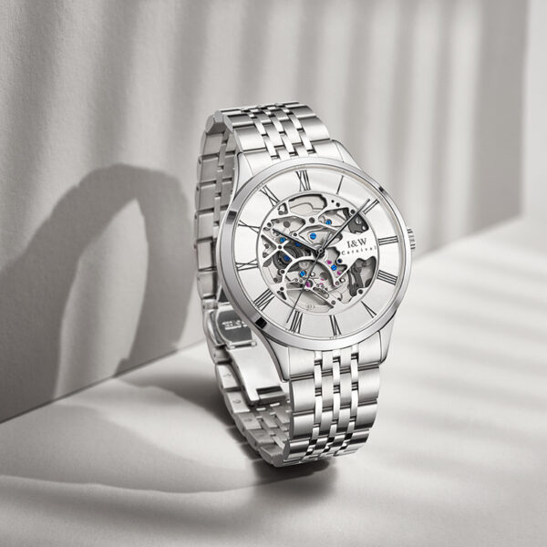 IW.522G I&W watch men's fully automatic mechanical watch hollow authentic flagship store trendy men's brand men's watch