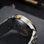 IW.519G I&W Swiss genuine men's watch dual calendar fully automatic mechanical watch Baosteel strap thin business watch sports watch