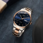 IW.530G I&W genuine fully automatic mechanical watch brand men's simple fashion trend hollow watch waterproof steel belt men's watch