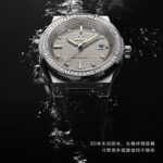 IW.610G Belt I&W Men's Diamond-encrusted Automatic Mechanical Watch Swiss Genuine Watch Thin Leather Belt Business Watch