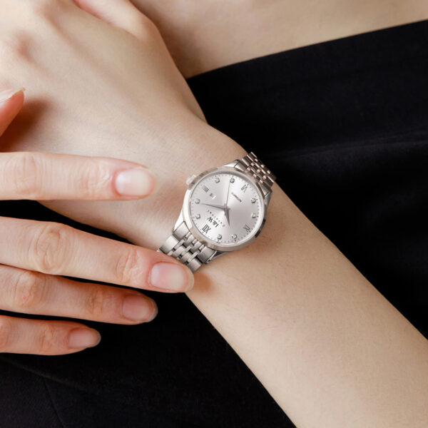 IW.512L I&W official authentic ladies' steel belt mechanical watch new couple watch luminous series famous watch pair watch