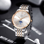 IW.527G Swiss genuine I&W new men's watch mechanical watch dual calendar moon phase fashion business ultra-thin men's watch trendy