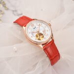 IW.573 I&W Swiss genuine watch ladies fully automatic mechanical watch high-end light luxury hollow female watch