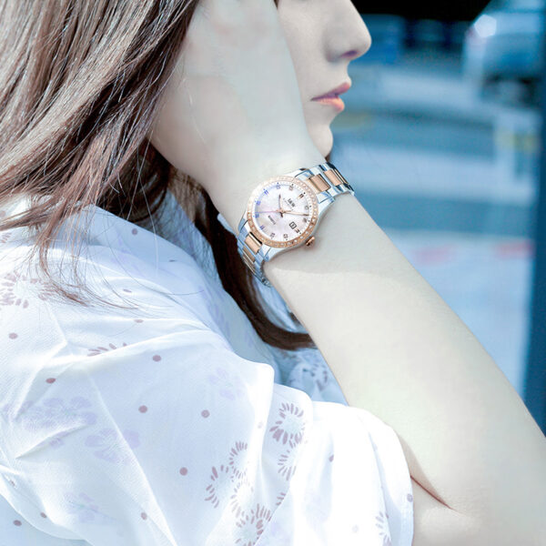 IW.538L I&W Aiwochi genuine watch female student quartz watch ladies fashion diamond temperament female watch 2025 new