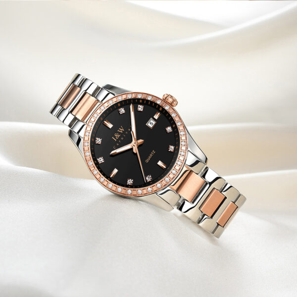 IW.538L I&W Aiwochi genuine watch female student quartz watch ladies fashion diamond temperament female watch 2025 new