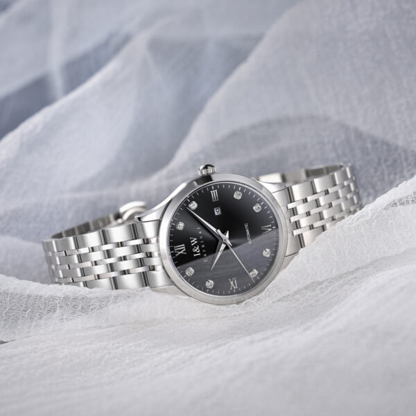 IW.512L I&W official authentic ladies' steel belt mechanical watch new couple watch luminous series famous watch pair watch