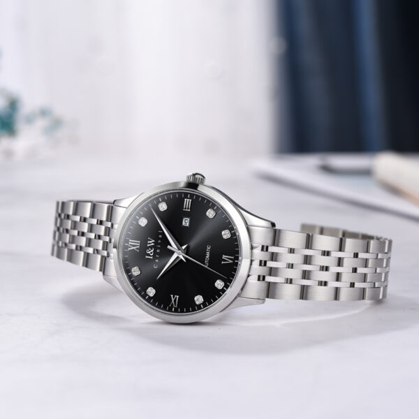 IW.512L I&W official authentic ladies' steel belt mechanical watch new couple watch luminous series famous watch pair watch