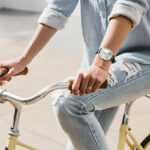 IW.506G I&W Men's Automatic Mechanical Watch with Leather Strap and Dual Calendar Waterproof Thin Sports Watch