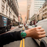 IW.506G I&W Men's Automatic Mechanical Watch with Leather Strap and Dual Calendar Waterproof Thin Sports Watch