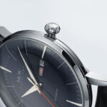 IW.506G I&W Men's Automatic Mechanical Watch with Leather Strap and Dual Calendar Waterproof Thin Sports Watch