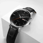 IW.506G I&W Men's Automatic Mechanical Watch with Leather Strap and Dual Calendar Waterproof Thin Sports Watch