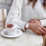 IW.912L I&W niche light luxury women's business watch retro style dual calendar fully automatic mechanical watch Baosteel strap sports watch